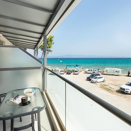 Tridente Mare Apart Hotel Pefkochori Buitenkant foto