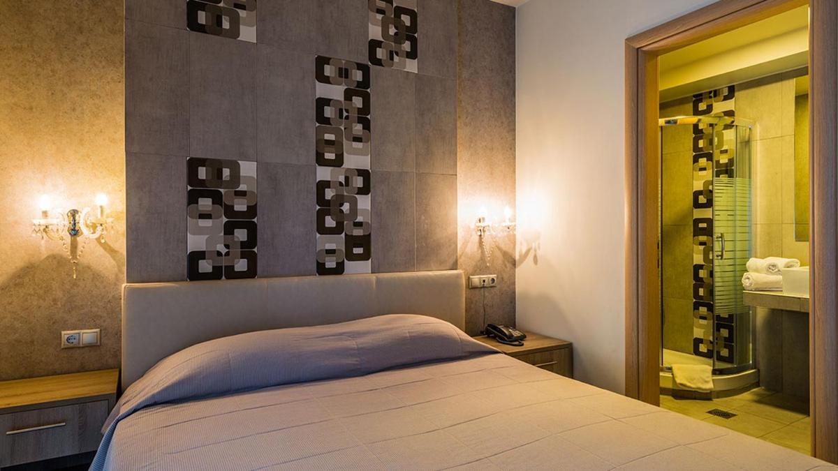 Tridente Mare Apart Hotel Pefkochori Buitenkant foto