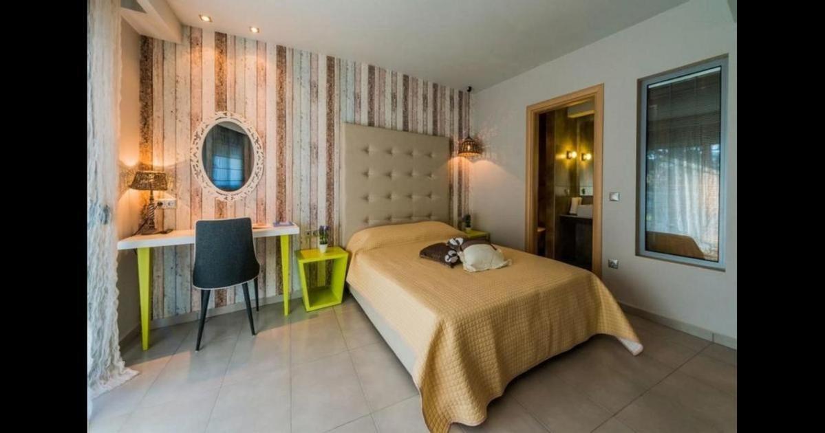 Tridente Mare Apart Hotel Pefkochori Buitenkant foto