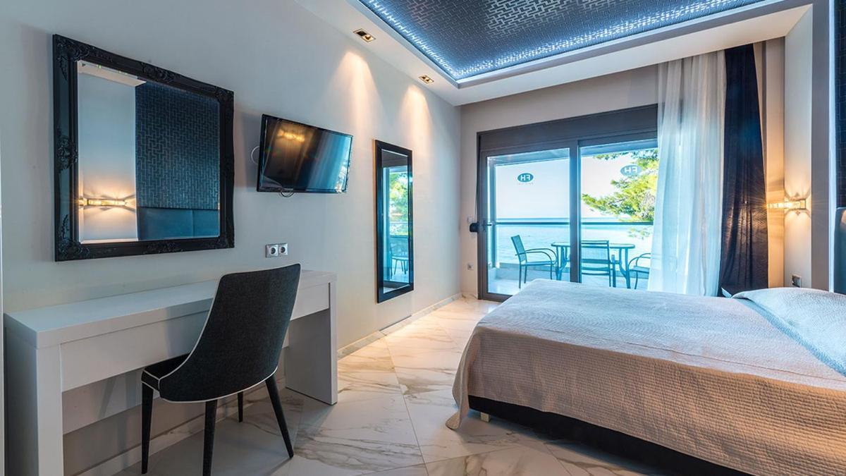 Tridente Mare Apart Hotel Pefkochori Buitenkant foto
