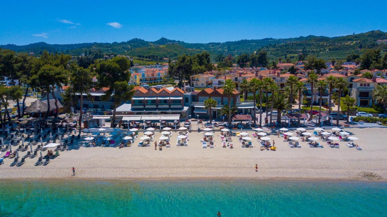 Tridente Mare Apart Hotel Pefkochori Buitenkant foto