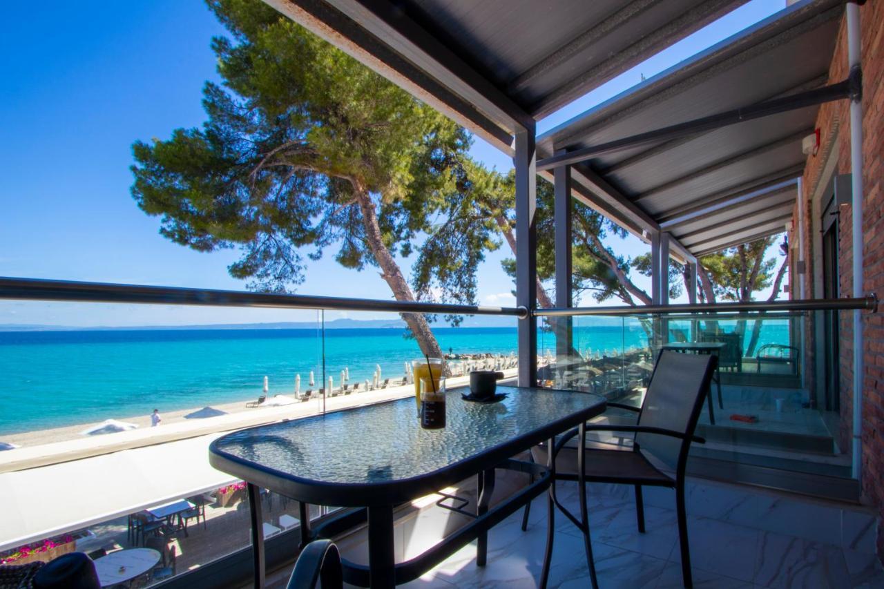 Tridente Mare Apart Hotel Pefkochori Buitenkant foto
