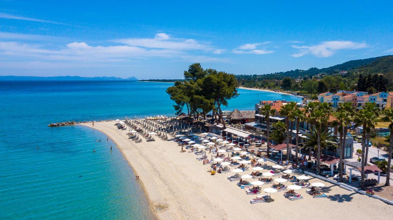 Tridente Mare Apart Hotel Pefkochori Buitenkant foto