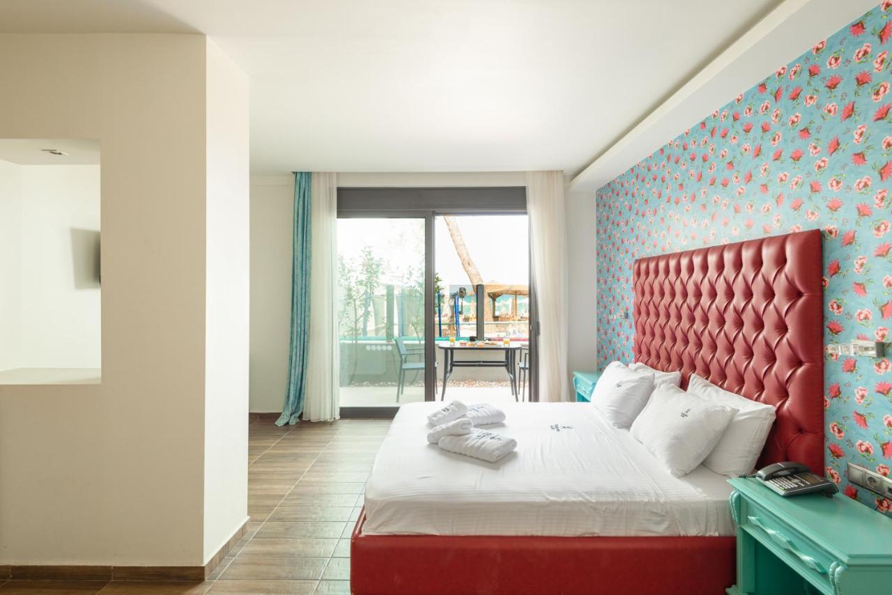 Tridente Mare Apart Hotel Pefkochori Buitenkant foto