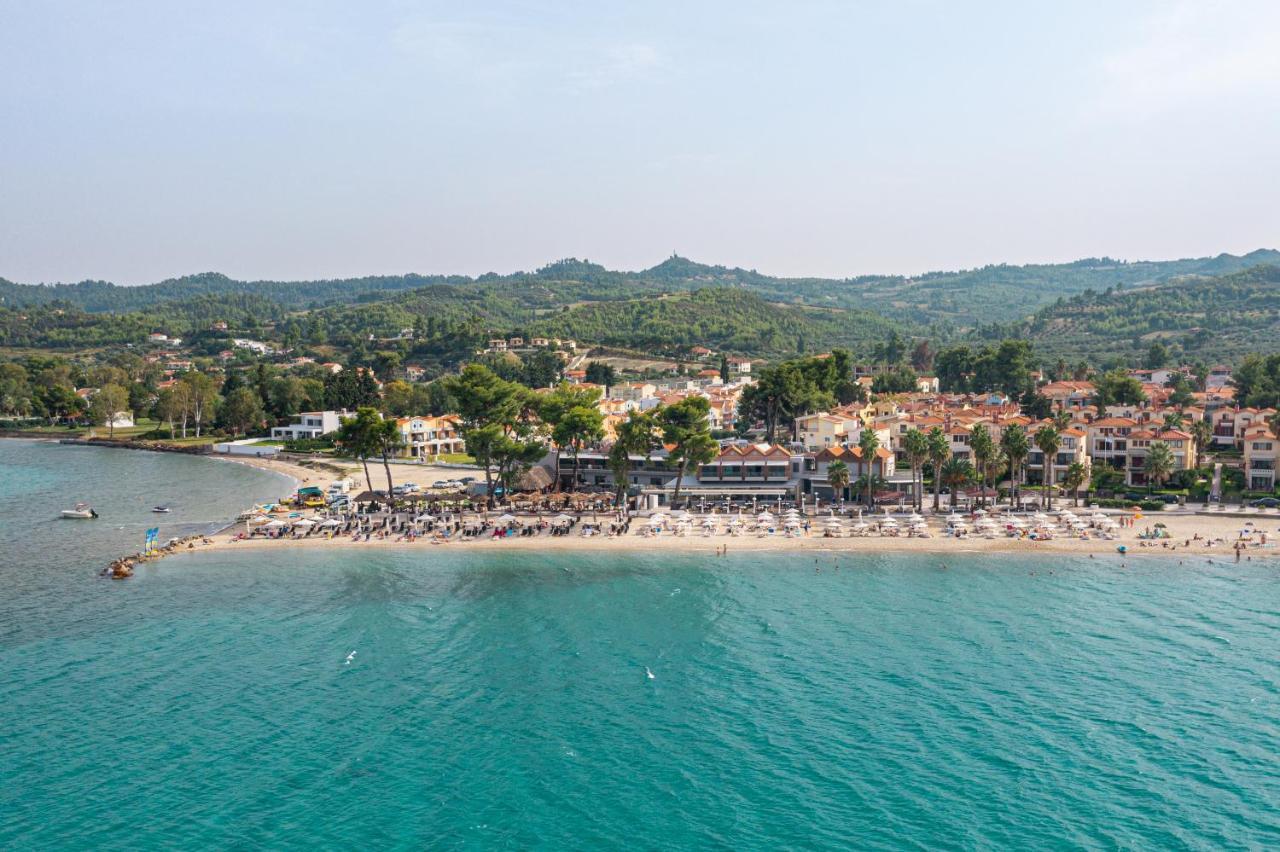 Tridente Mare Apart Hotel Pefkochori Buitenkant foto