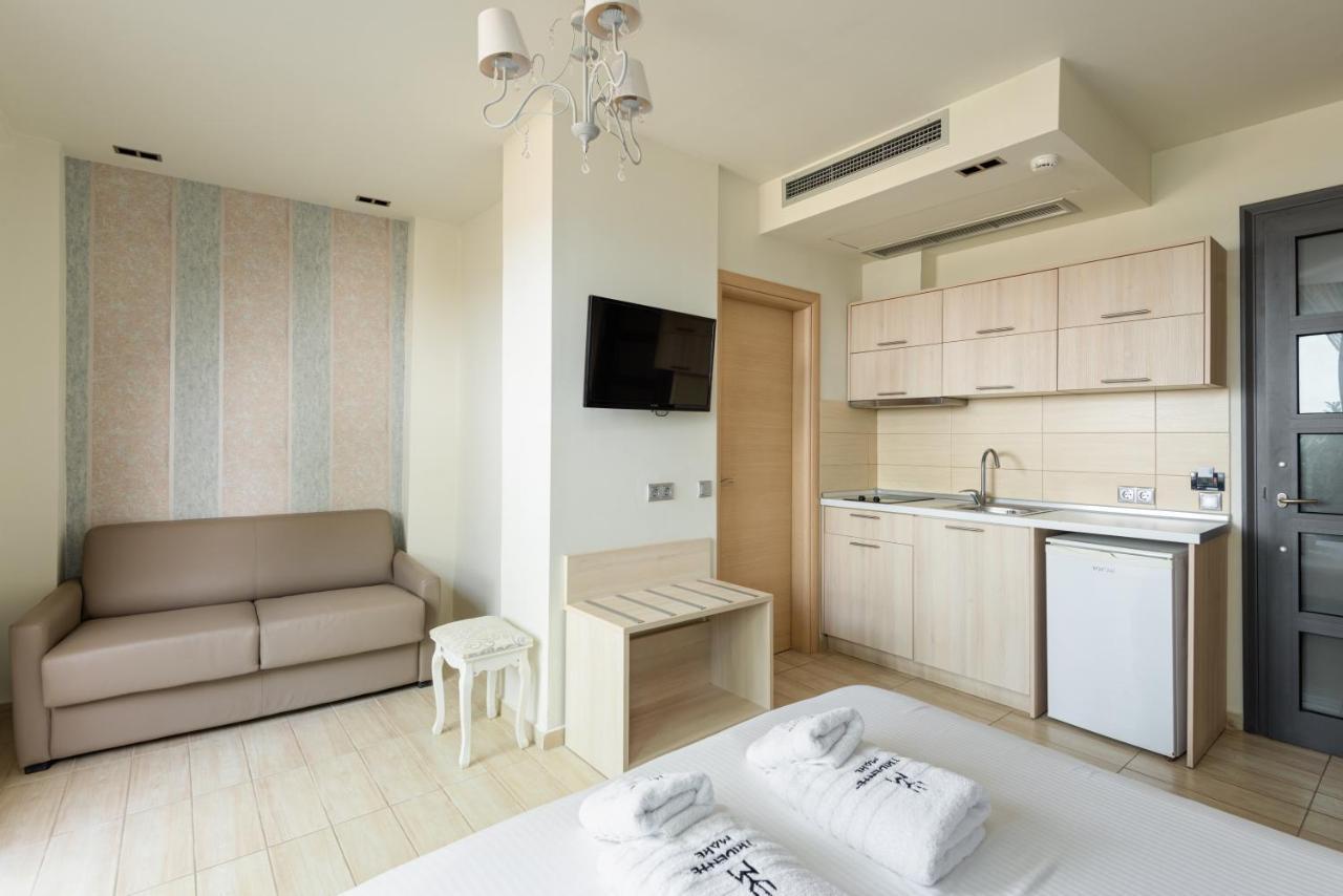 Tridente Mare Apart Hotel Pefkochori Buitenkant foto