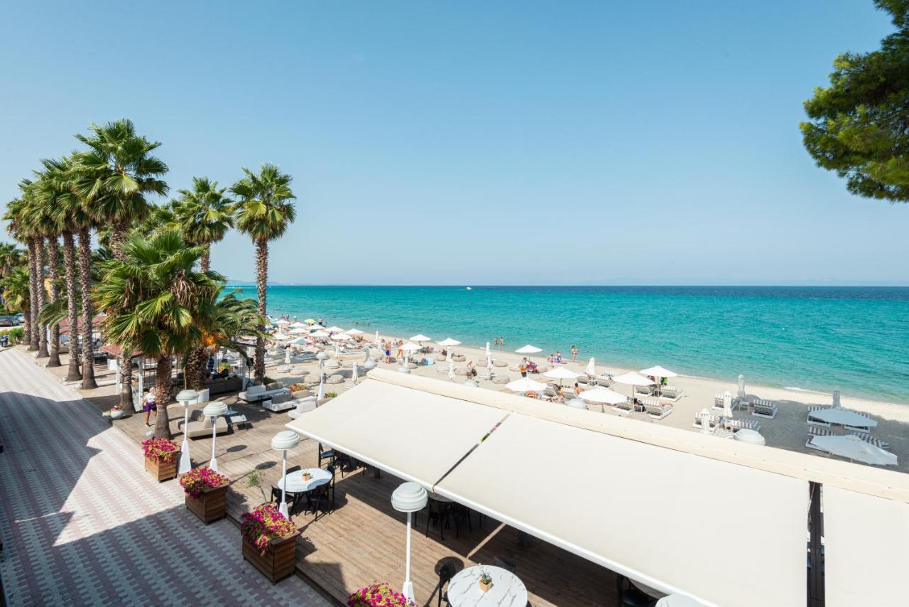 Tridente Mare Apart Hotel Pefkochori Buitenkant foto