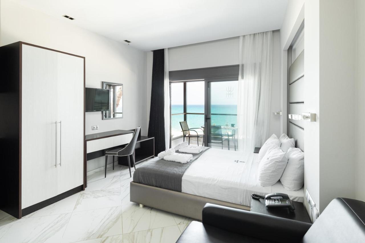 Tridente Mare Apart Hotel Pefkochori Buitenkant foto