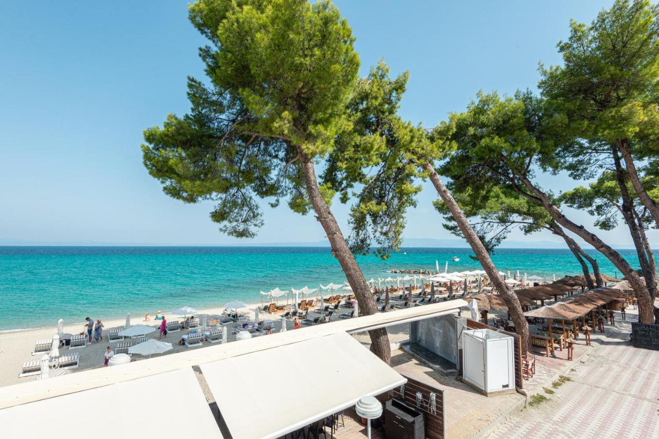 Tridente Mare Apart Hotel Pefkochori Buitenkant foto