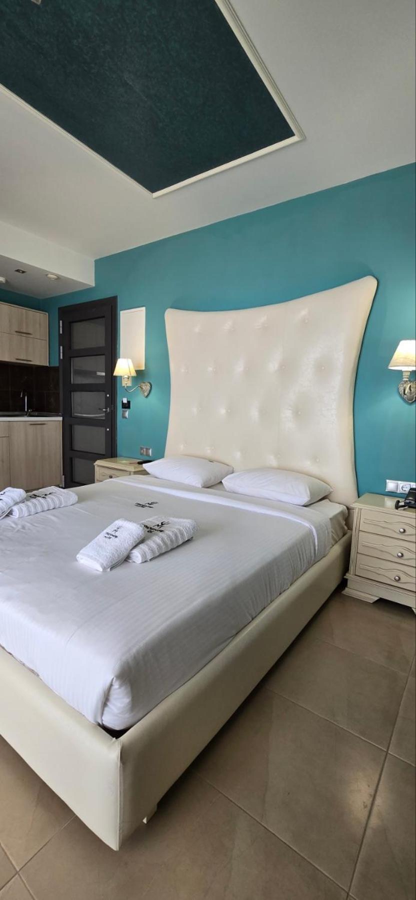 Tridente Mare Apart Hotel Pefkochori Buitenkant foto